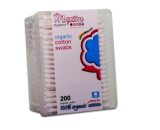 Organic Cotton Swabs, 200 coun