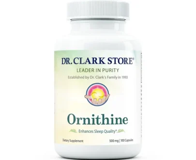 Ornithine, 500 mg 100 capsules